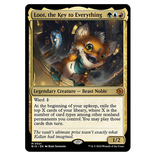 Magic The Gathering - Outlaws of Thunder Junction - The Big Score - Loot, the Key to Everything - 0021