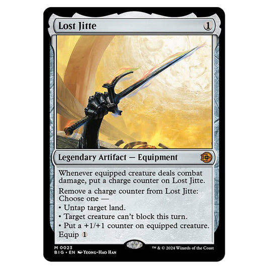 Magic The Gathering - Outlaws of Thunder Junction - The Big Score - Lost Jitte - 0023