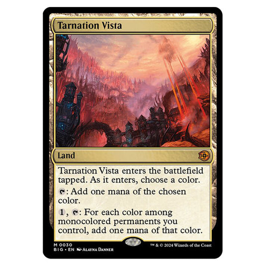 Magic The Gathering - Outlaws of Thunder Junction - The Big Score - Tarnation Vista - 0030