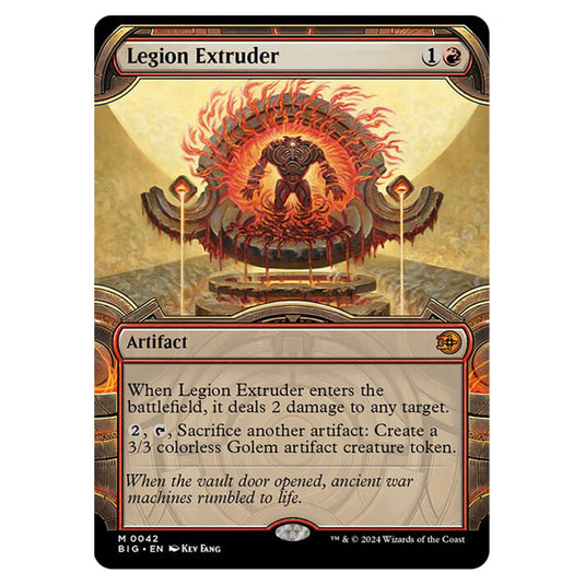 Magic The Gathering - Outlaws of Thunder Junction - The Big Score - Legion Extruder (Vault Frame) - 0042