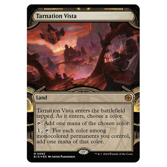 Magic The Gathering - Outlaws of Thunder Junction - The Big Score - Tarnation Vista (Vault Frame) - 0065