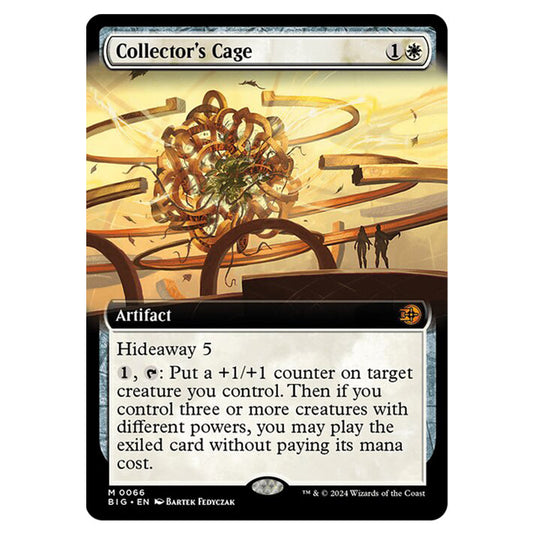 Magic The Gathering - Outlaws of Thunder Junction - The Big Score - Collector's Cage (Extended Art) - 0066