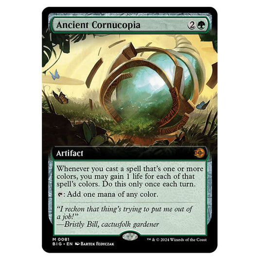 Magic The Gathering - Outlaws of Thunder Junction - The Big Score - Ancient Cornucopia (Extended Art) - 0081