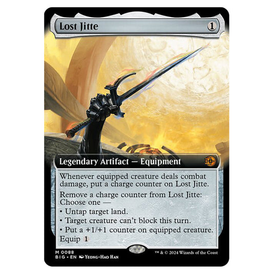 Magic The Gathering - Outlaws of Thunder Junction - The Big Score - Lost Jitte (Extended Art) - 0088