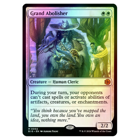 Magic The Gathering - Outlaws of Thunder Junction - The Big Score - Grand Abolisher - 0002 (Foil)