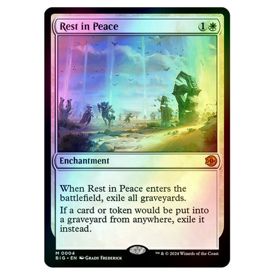 Magic The Gathering - Outlaws of Thunder Junction - The Big Score - Rest in Peace - 0004 (Foil)