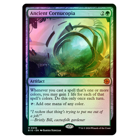 Magic The Gathering - Outlaws of Thunder Junction - The Big Score - Ancient Cornucopia - 0016 (Foil)