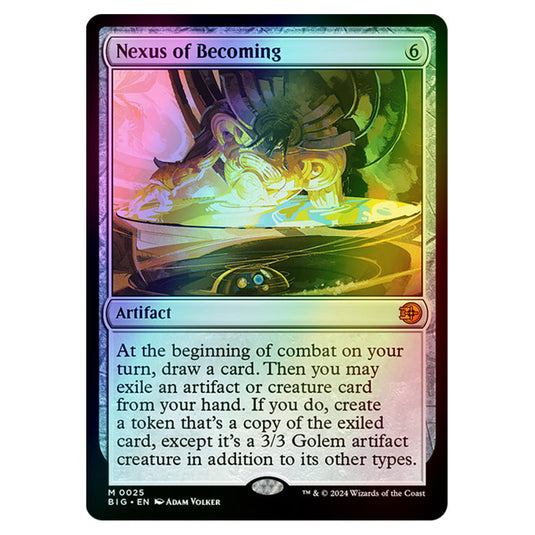 Magic The Gathering - Outlaws of Thunder Junction - The Big Score - Nexus of Becoming - 0025 (Foil)