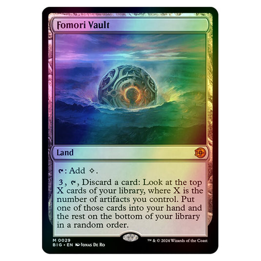 Magic The Gathering - Outlaws of Thunder Junction - The Big Score - Fomori Vault - 0029 (Foil)