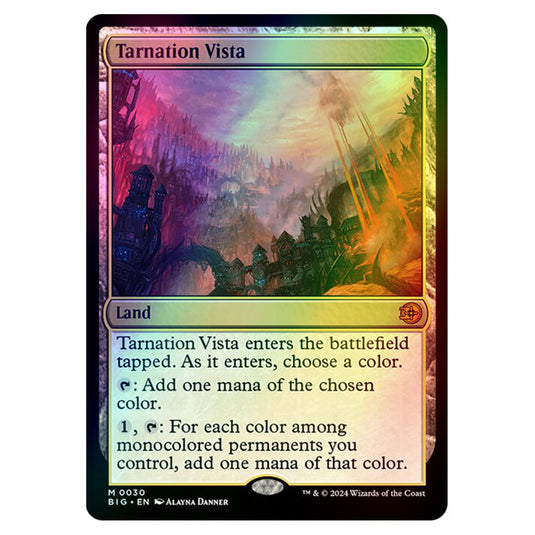 Magic The Gathering - Outlaws of Thunder Junction - The Big Score - Tarnation Vista - 0030 (Foil)