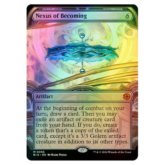 Magic The Gathering - Outlaws of Thunder Junction - The Big Score - Nexus of Becoming (Vault Frame) - 0055 (Foil)