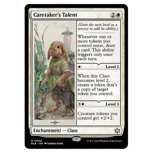 Magic The Gathering - Bloomburrow - Caretaker's Talent - 0006