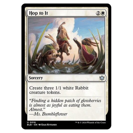 Magic The Gathering - Bloomburrow - Hop to It - 0016