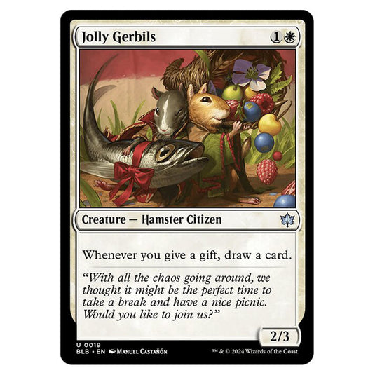 Magic The Gathering - Bloomburrow - Jolly Gerbils - 0019