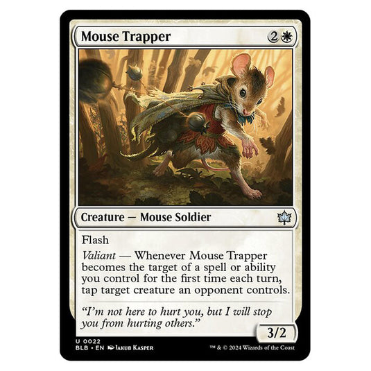 Magic The Gathering - Bloomburrow - Mouse Trapper - 0022