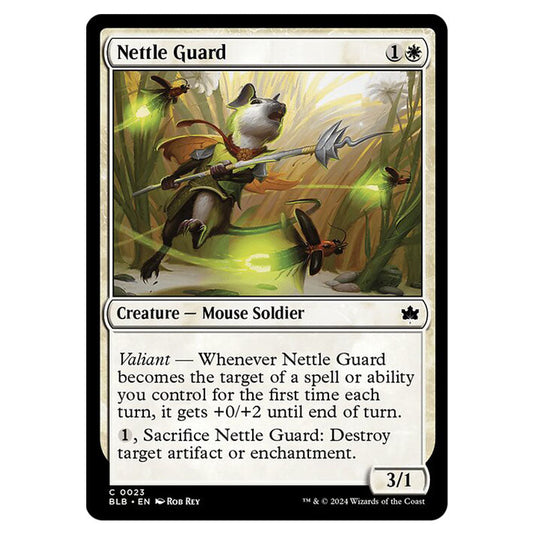 Magic The Gathering - Bloomburrow - Nettle Guard - 0023