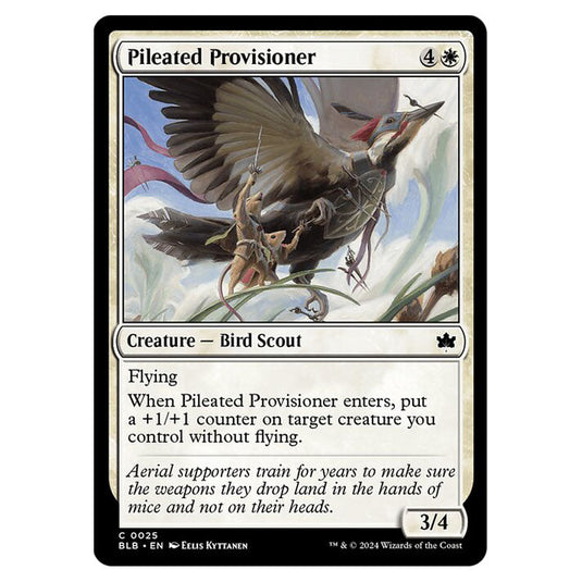 Magic The Gathering - Bloomburrow - Pileated Provisioner - 0025