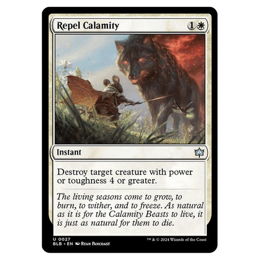 Magic The Gathering - Bloomburrow - Repel Calamity - 0027