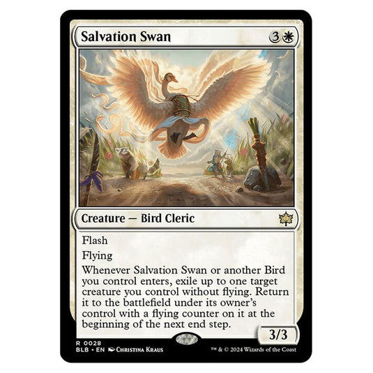 Magic The Gathering - Bloomburrow - Salvation Swan - 0028