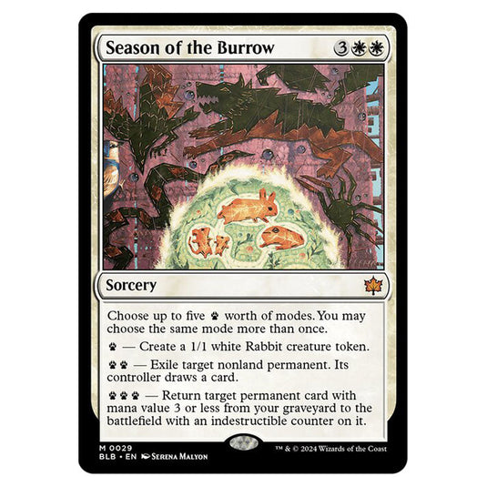 Magic The Gathering - Bloomburrow - Season of the Burrow - 0029