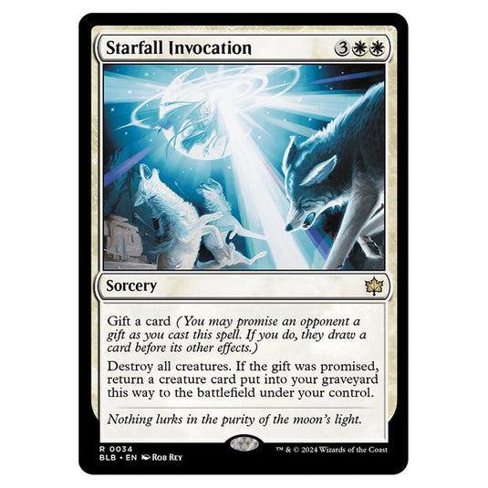 Magic The Gathering - Bloomburrow - Starfall Invocation - 0034