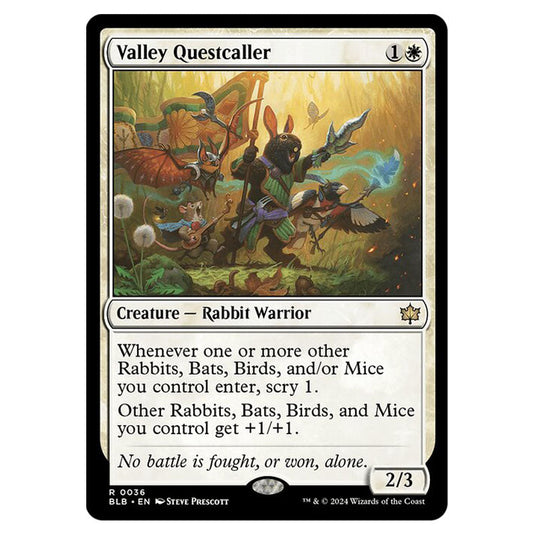 Magic The Gathering - Bloomburrow - Valley Questcaller - 0036