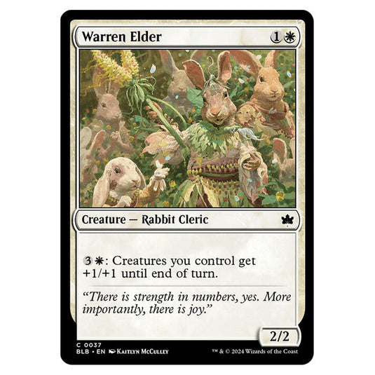 Magic The Gathering - Bloomburrow - Warren Elder - 0037