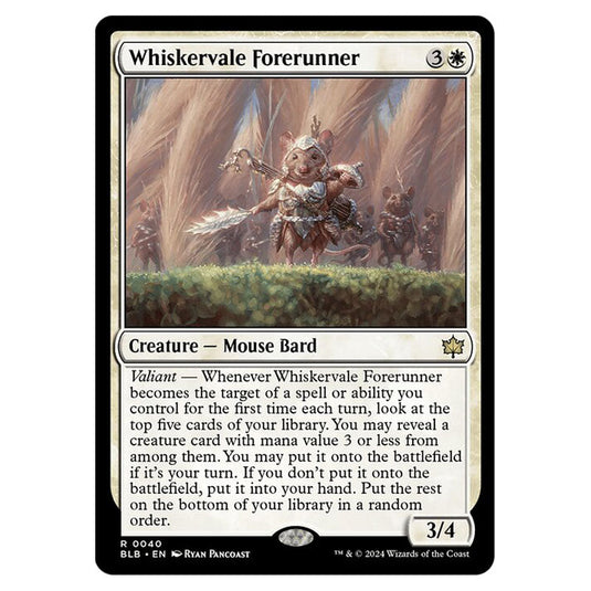 Magic The Gathering - Bloomburrow - Whiskervale Forerunner - 0040