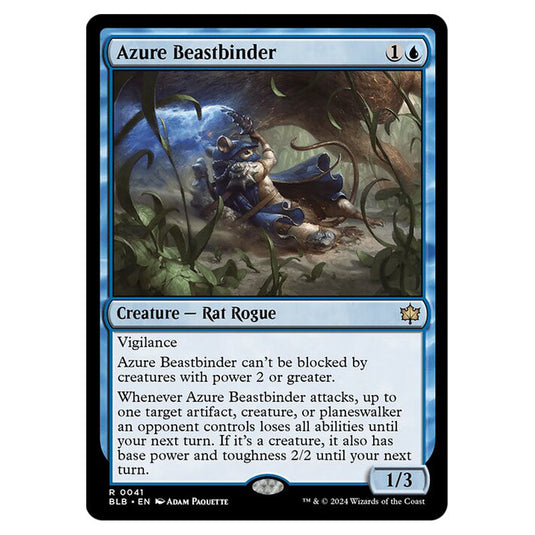 Magic The Gathering - Bloomburrow - Azure Beastbinder - 0041