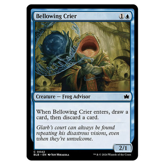 Magic The Gathering - Bloomburrow - Bellowing Crier - 0042