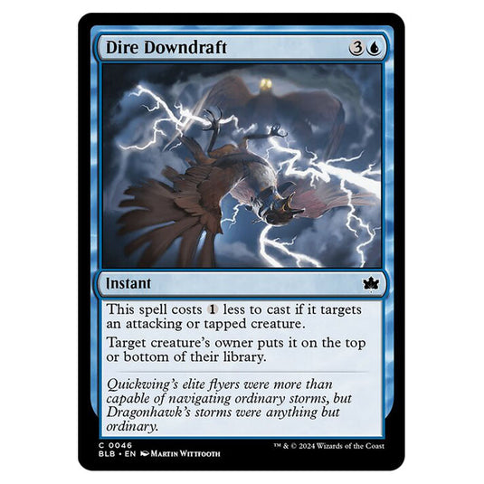 Magic The Gathering - Bloomburrow - Dire Downdraft - 0046