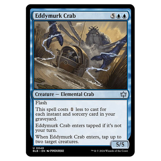 Magic The Gathering - Bloomburrow - Eddymurk Crab - 0048