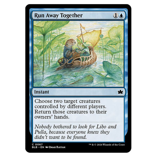 Magic The Gathering - Bloomburrow - Run Away Together - 0067