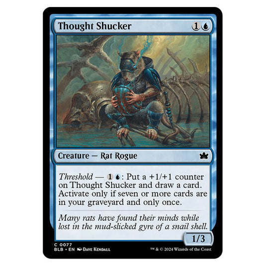 Magic The Gathering - Bloomburrow - Thought Shucker - 0077