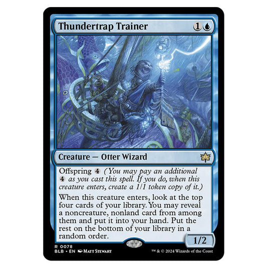 Magic The Gathering - Bloomburrow - Thundertrap Trainer - 0078