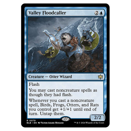 Magic The Gathering - Bloomburrow - Valley Floodcaller - 0079