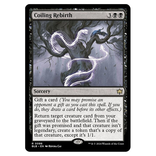 Magic The Gathering - Bloomburrow - Coiling Rebirth - 0086