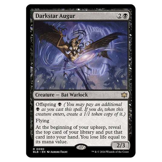 Magic The Gathering - Bloomburrow - Darkstar Augur - 0090