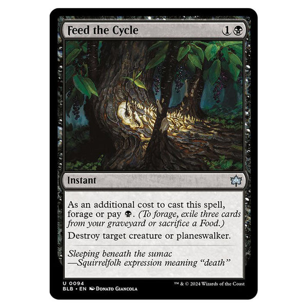 Magic The Gathering - Bloomburrow - Feed the Cycle