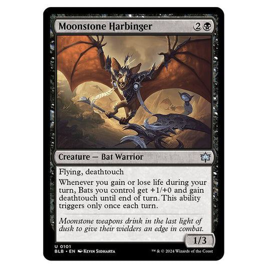 Magic The Gathering - Bloomburrow - Moonstone Harbinger - 0101