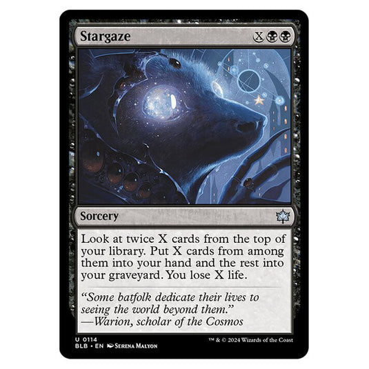 Magic The Gathering - Bloomburrow - Stargaze - 0114