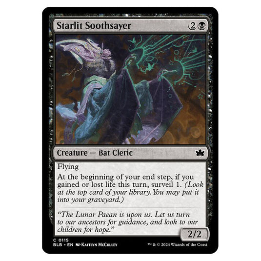 Magic The Gathering - Bloomburrow - Starlit Soothsayer - 0115