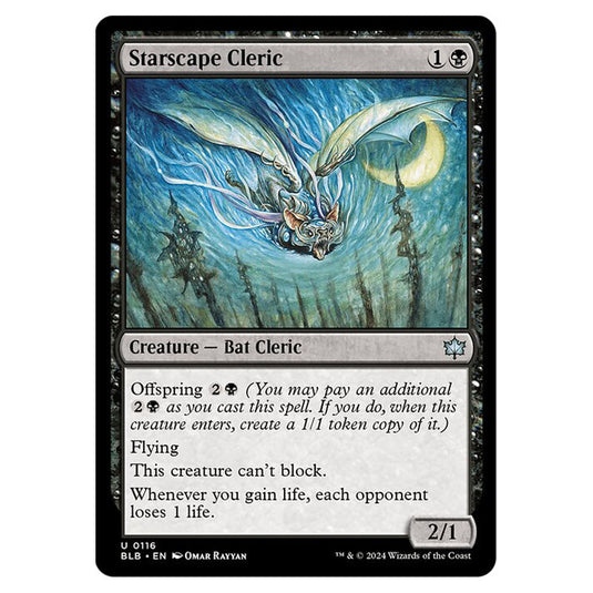 Magic The Gathering - Bloomburrow - Starscape Cleric - 0116