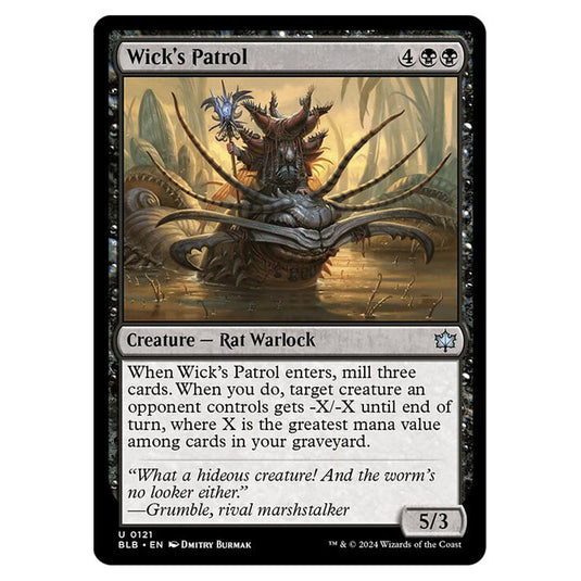 Magic The Gathering - Bloomburrow - Wick's Patrol - 0121