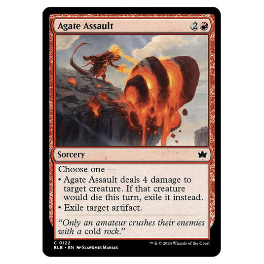 Magic The Gathering - Bloomburrow - Agate Assault - 0122