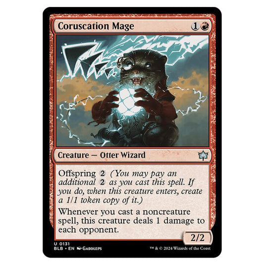 Magic The Gathering - Bloomburrow - Coruscation Mage - 0131