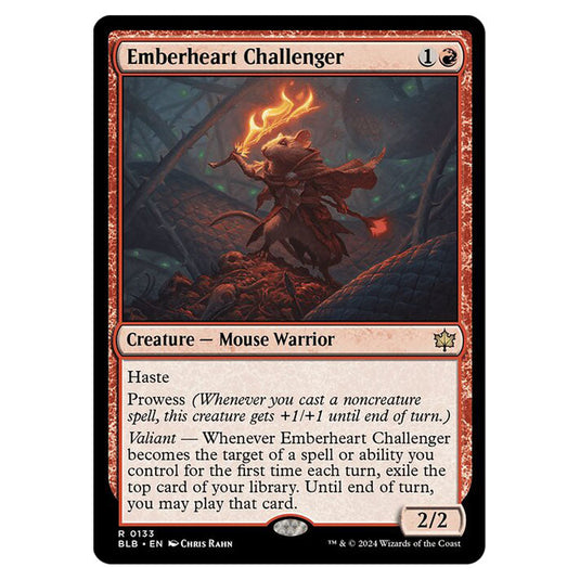 Magic The Gathering - Bloomburrow - Emberheart Challenger - 0133