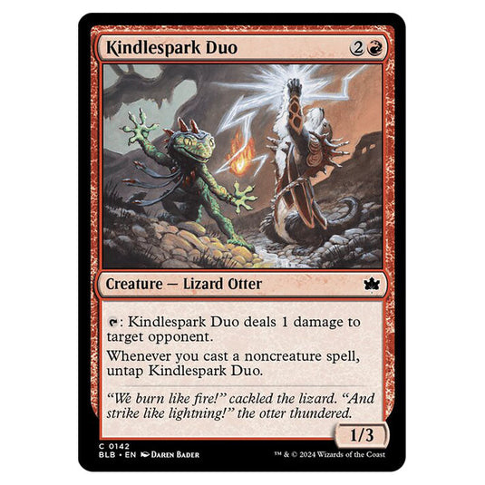 Magic The Gathering - Bloomburrow - Kindlespark Duo - 0142