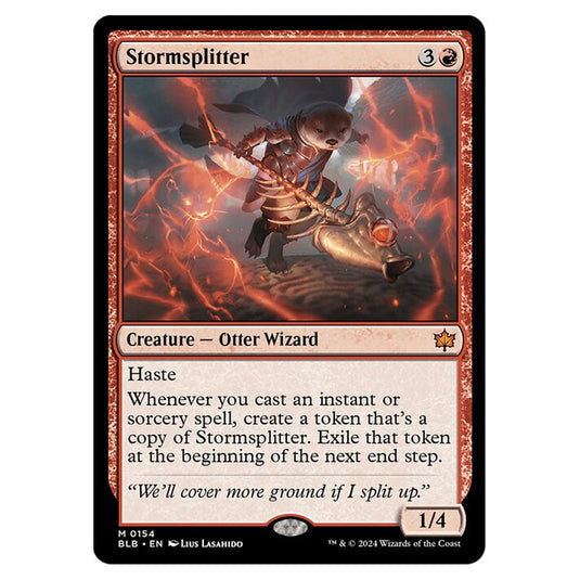 Magic The Gathering - Bloomburrow - Stormsplitter - 0154