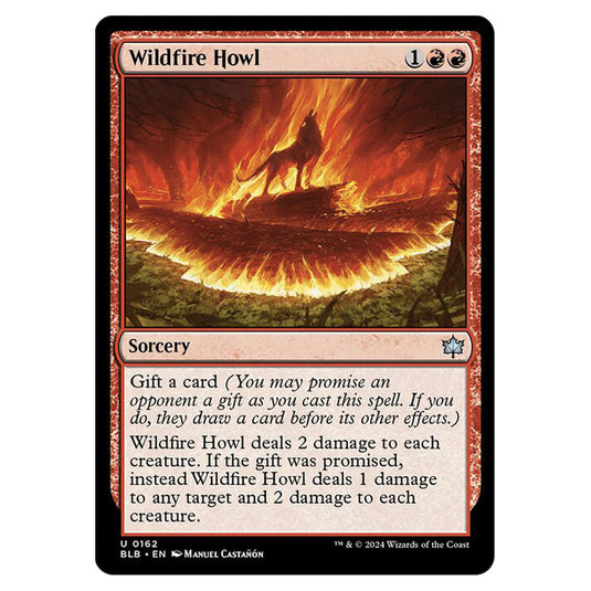 Magic The Gathering - Bloomburrow - Wildfire Howl - 0162